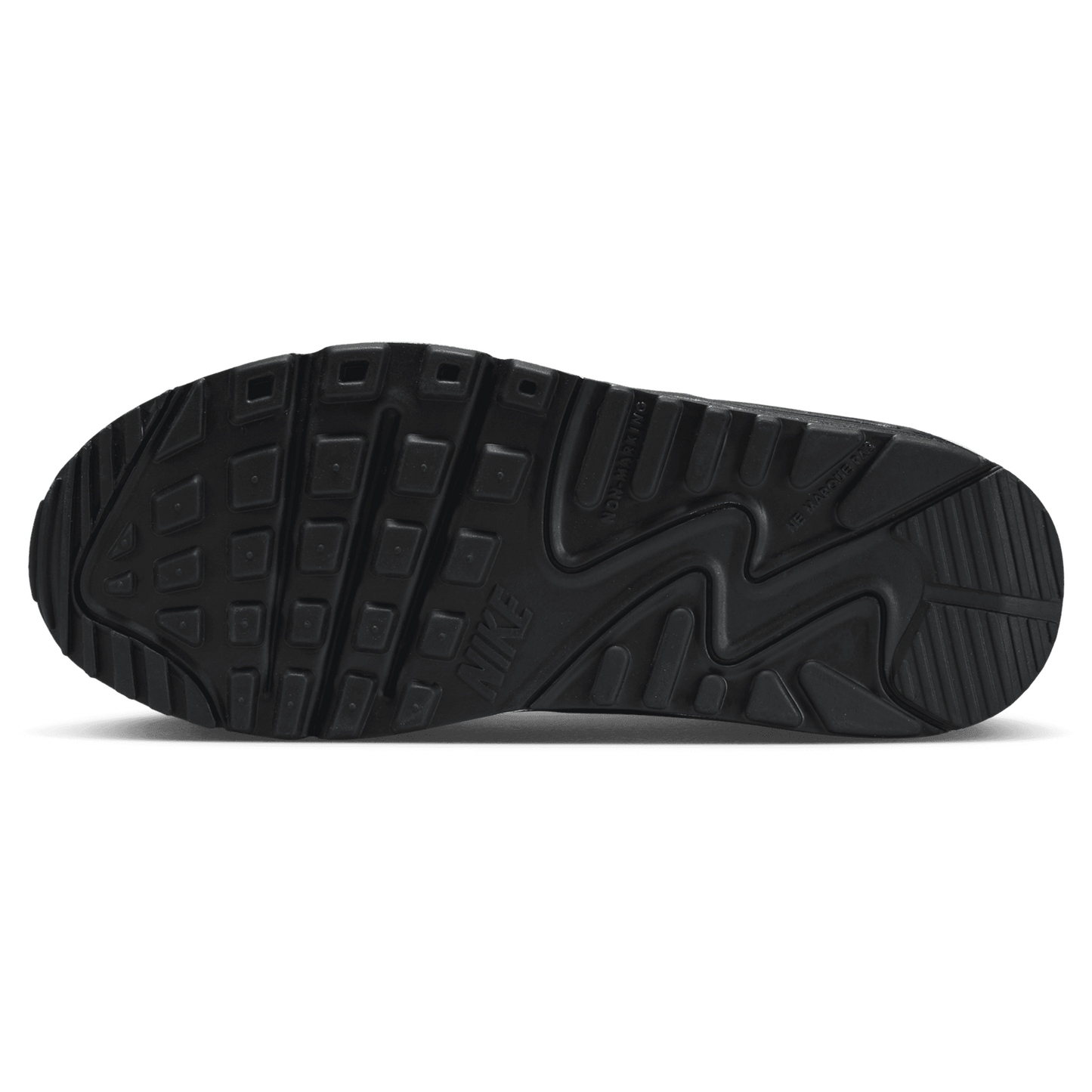 Nike Air Max 90 - Boys' Grade School - White/Black/Black
