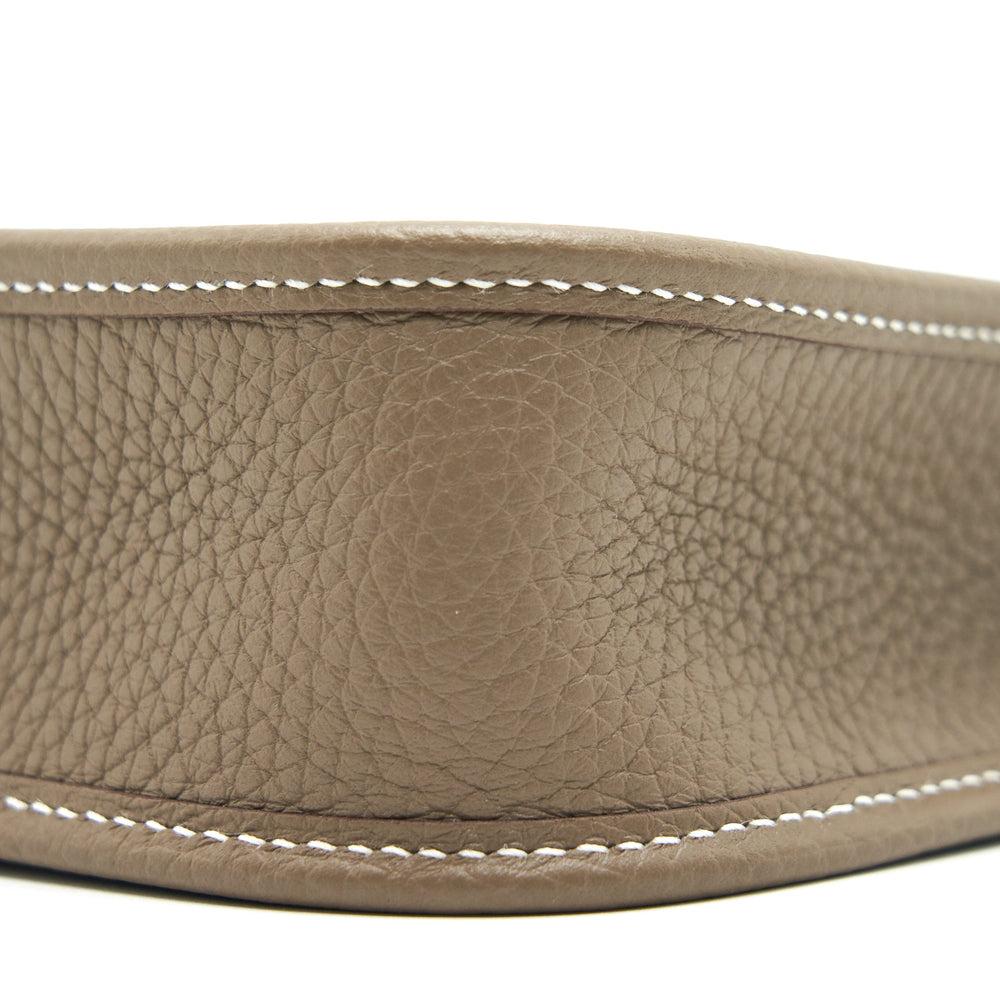 Hermes Mini Evelyne Etoupe SHW