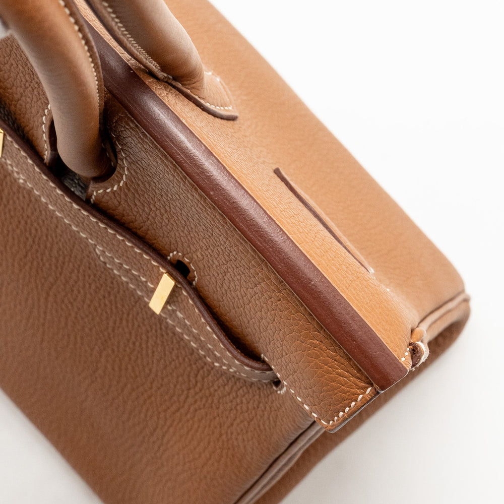 HERMES BIRKIN 30 TOGO GOLD GHW