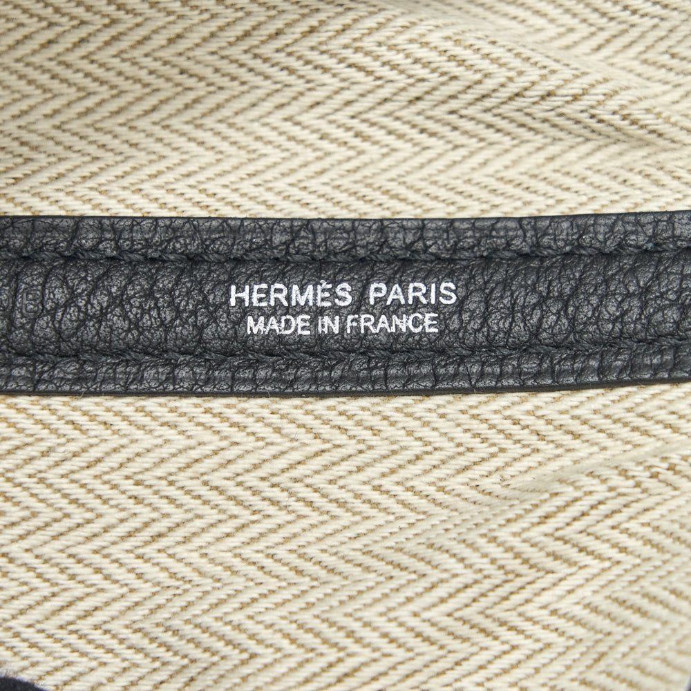 Hermes Garden Party 36 Black SHW