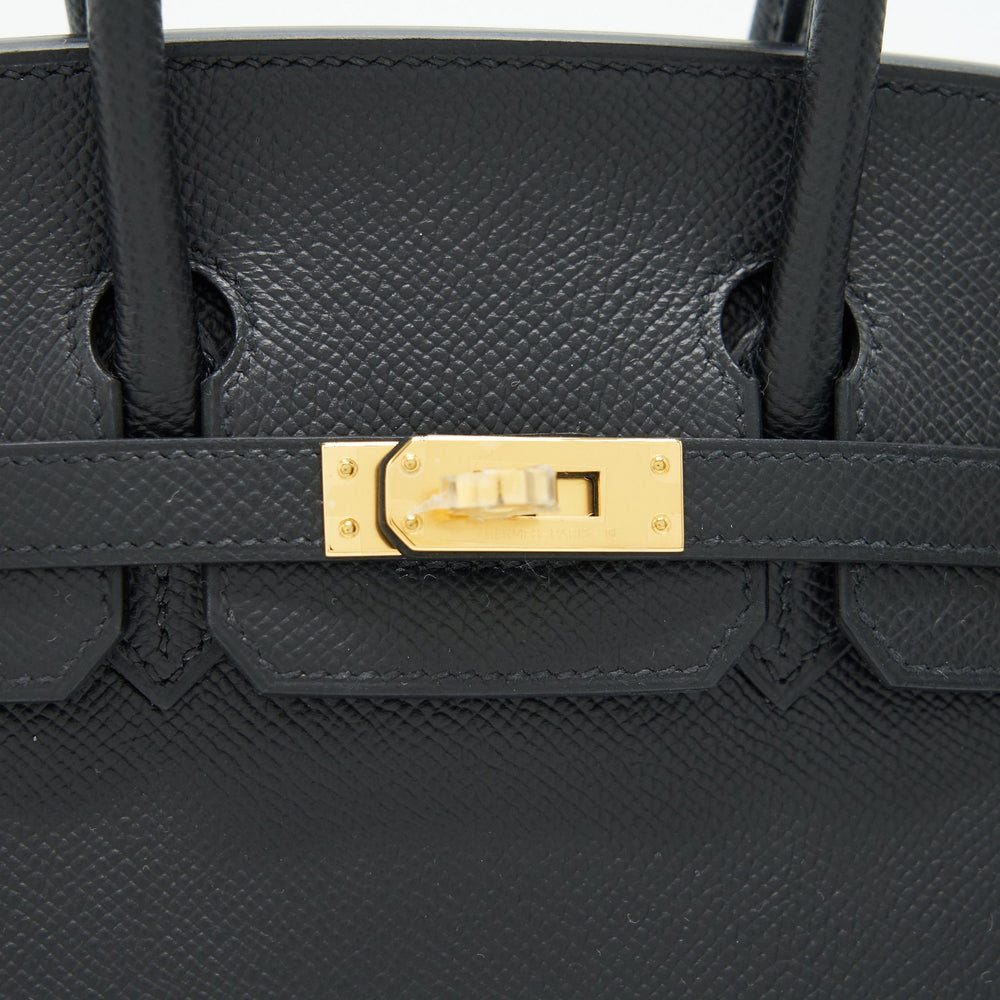 Hermes Birkin 25 Sellier Black GHW