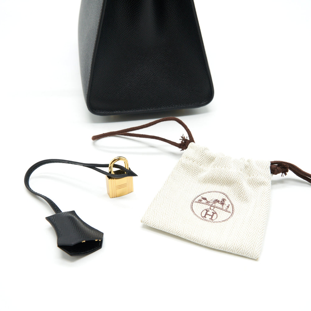 Hermes Birkin 25 Sellier Black GHW