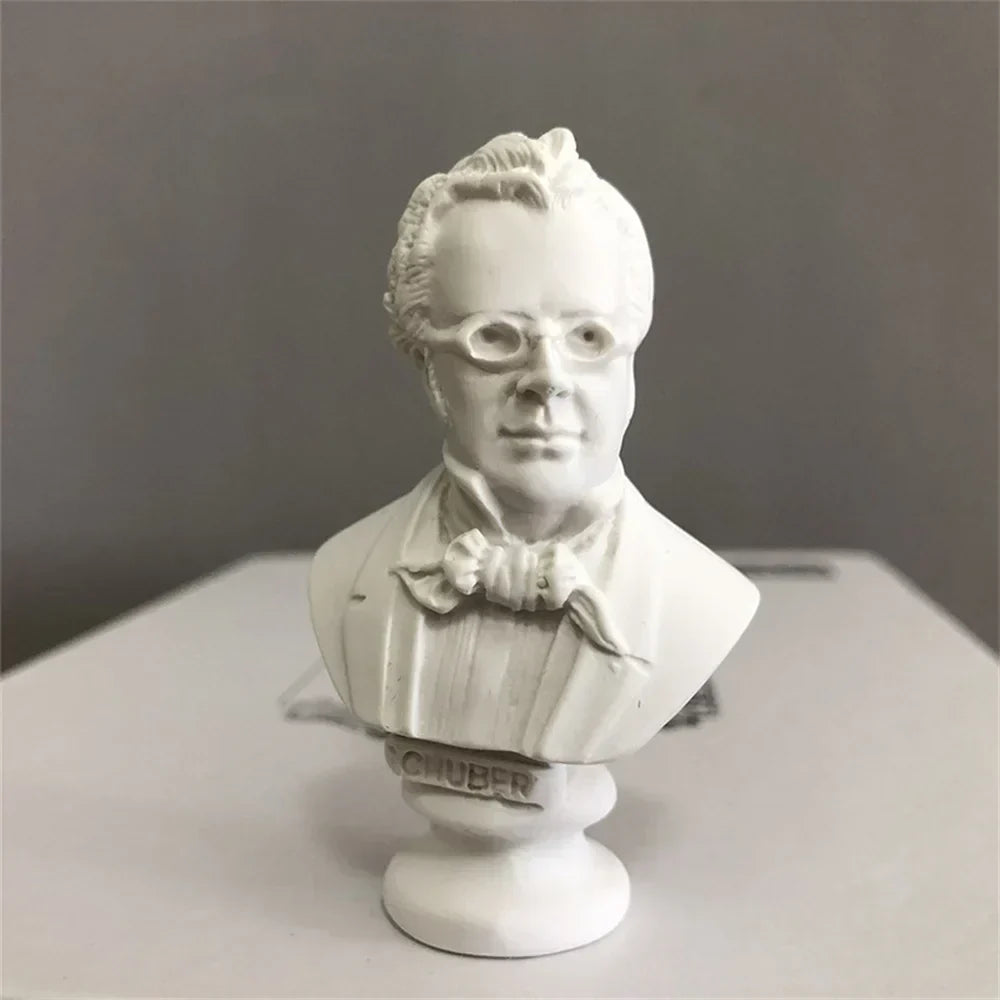 Resin Statue Mini Head Art & Decoration
