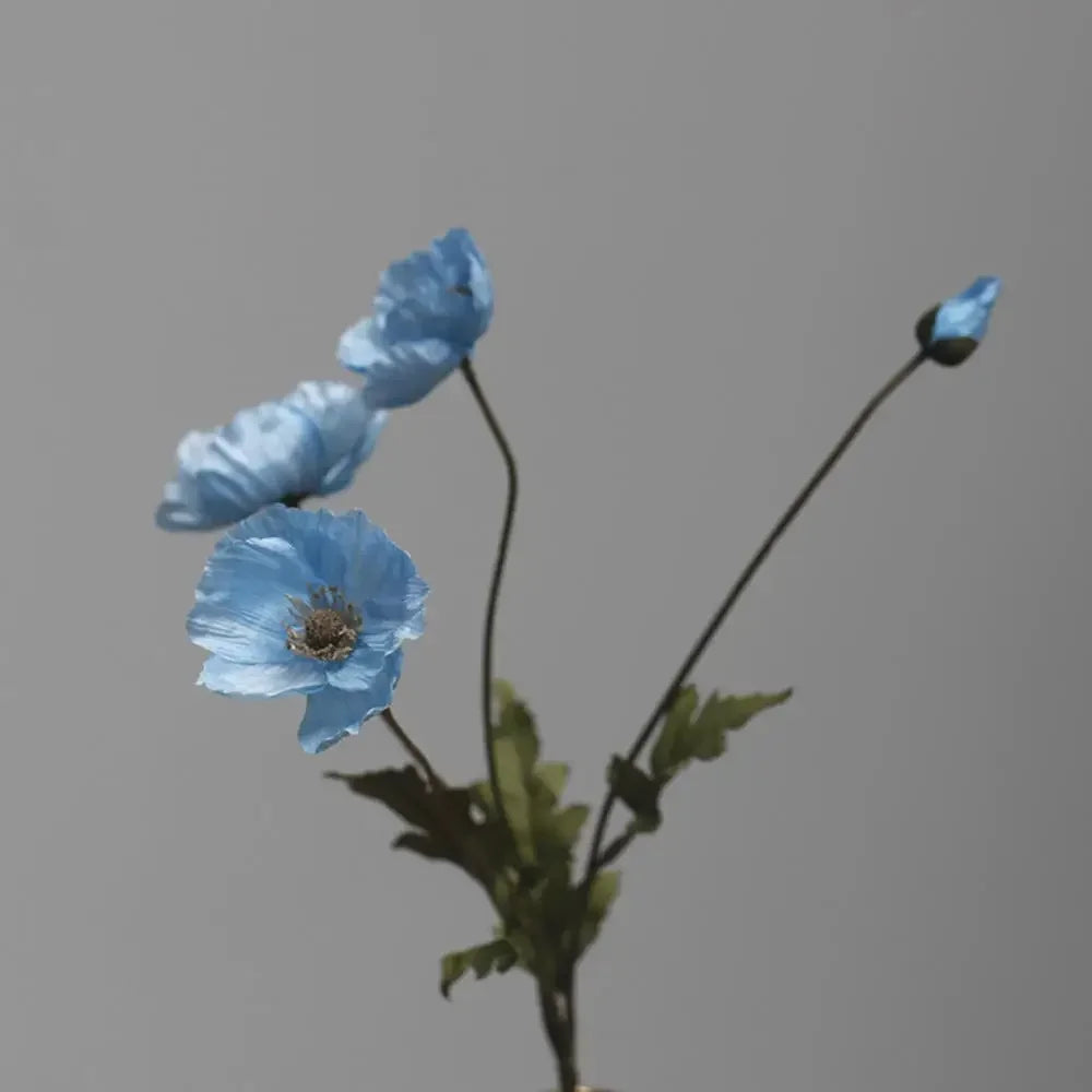 Artificial Poppy Silk Flowers