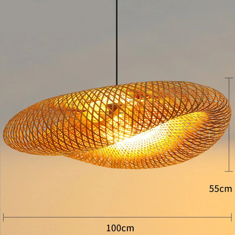 Bamboo LED Ceiling Light