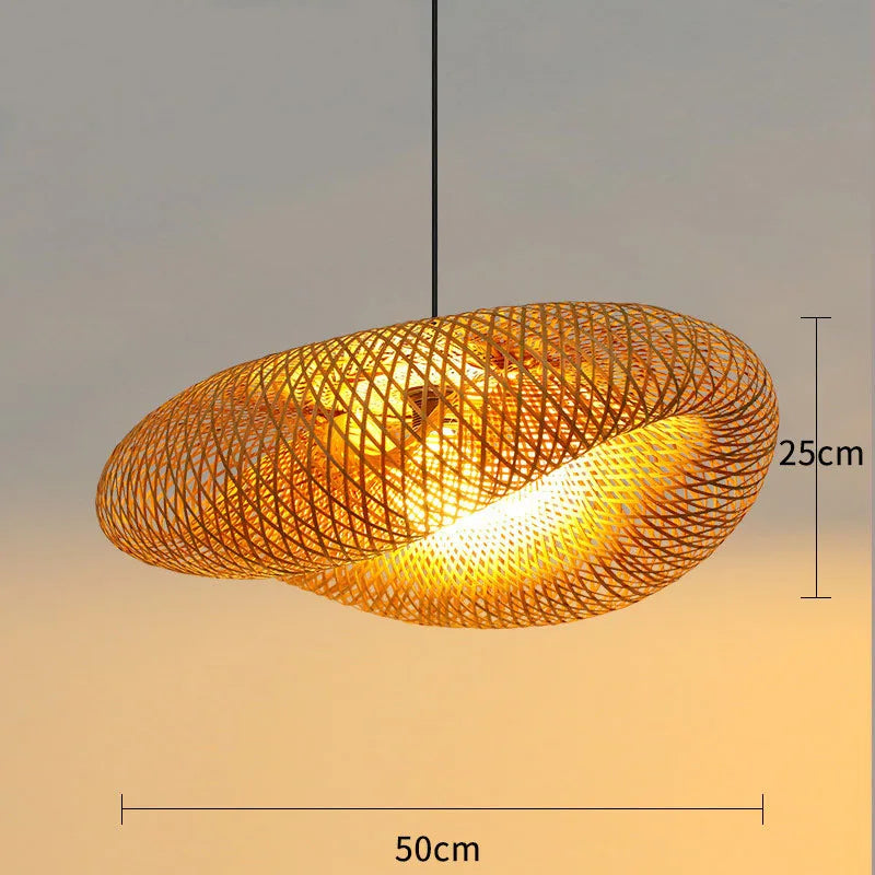 Bamboo LED Ceiling Light