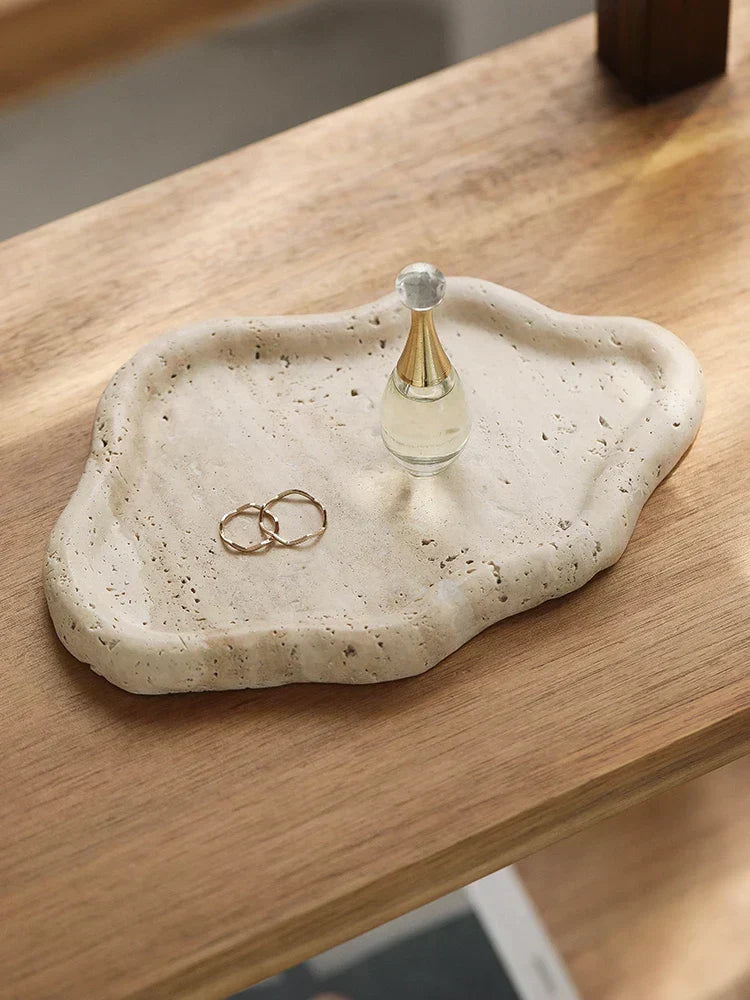 Travertine Decorative Tray