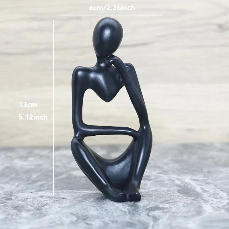 The Thinker Abstract Statues