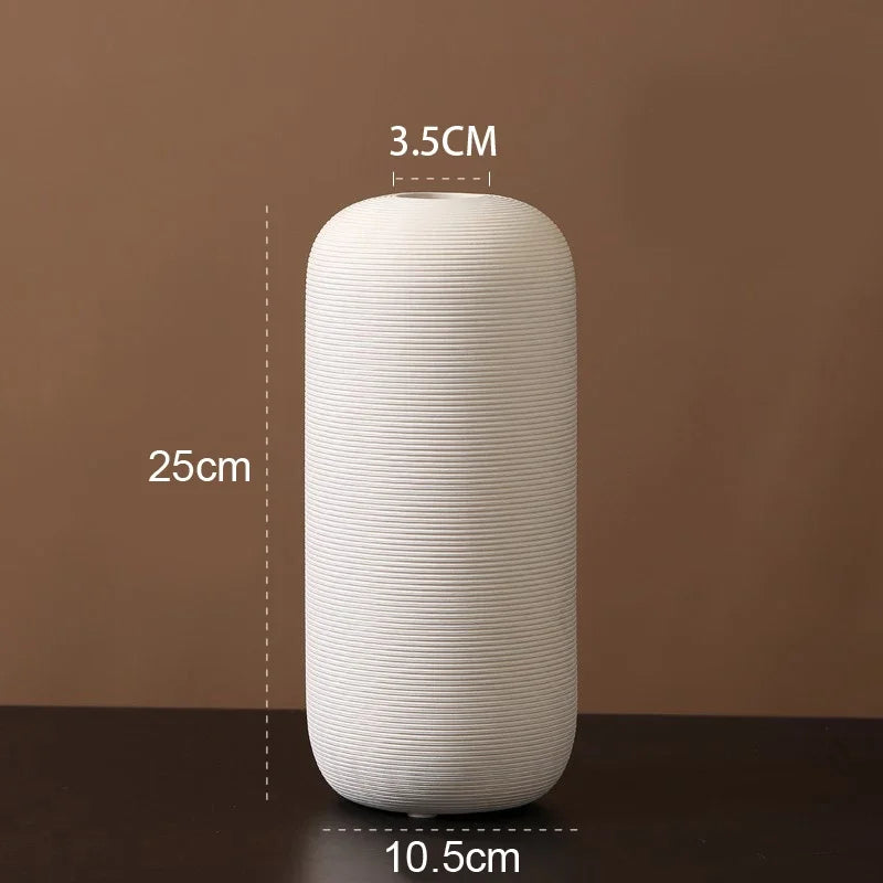 Minimalist Ceramic Art Vases