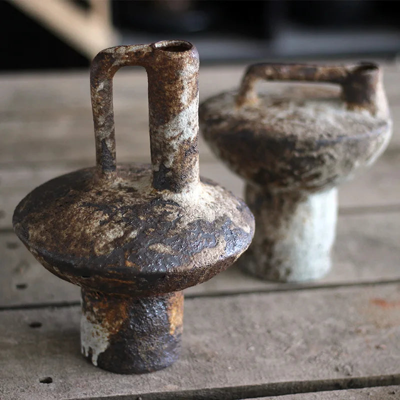Ceramic Rough Pottery Vase