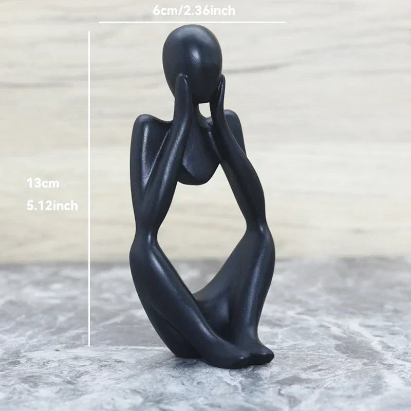 The Thinker Abstract Statues