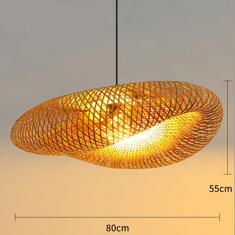 Bamboo LED Ceiling Light