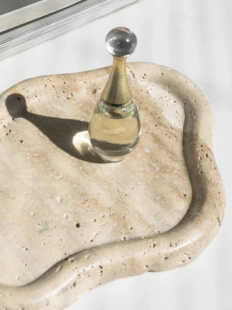 Travertine Decorative Tray