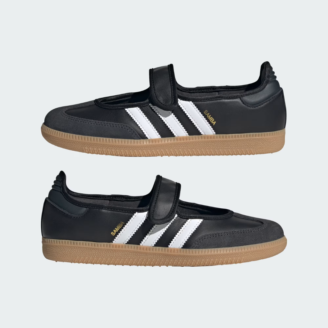 adidas Samba Jane Black White Gum Women's