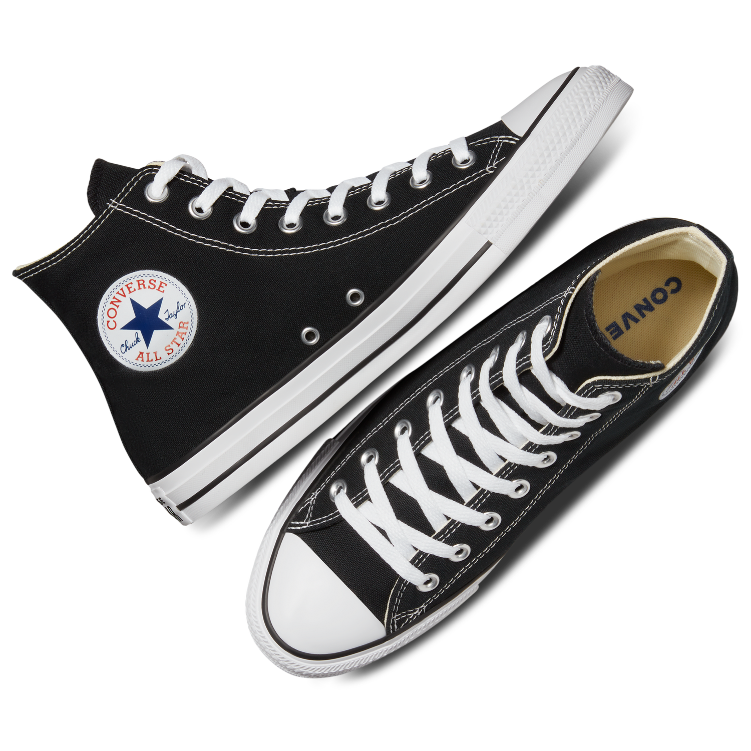 Converse All Star High Top - Boys' Grade School - Black/White