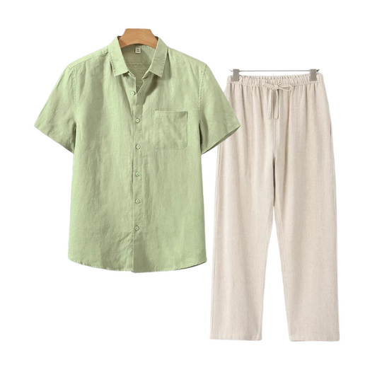 TheighT Linen Set (Short)