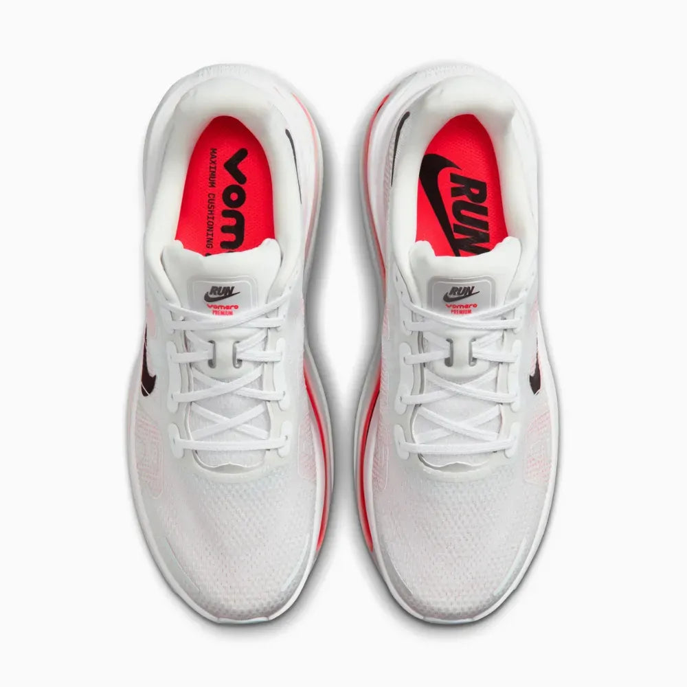 Vomero Premium White Bright Crimson