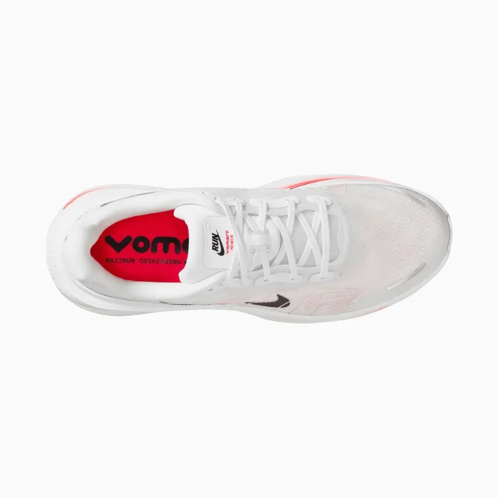 Vomero Premium White Bright Crimson