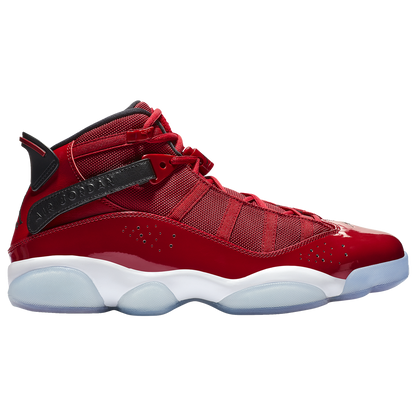 Jordan 6 Rings - Men's - White/Gym Red/Black