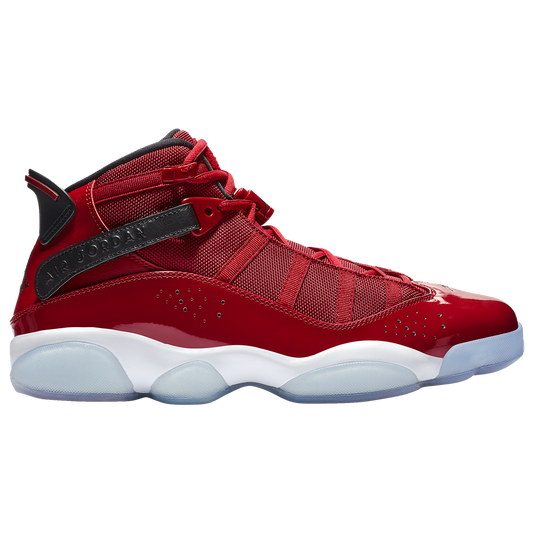 Jordan 6 Rings - Men's - White/Gym Red/Black