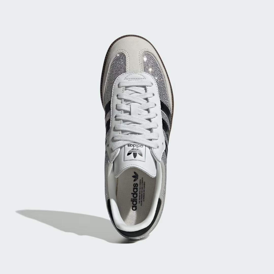 Samba OG "Crystal White Rhinestones"
