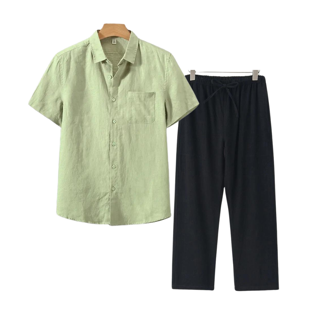 TheighT Linen Set (Short)