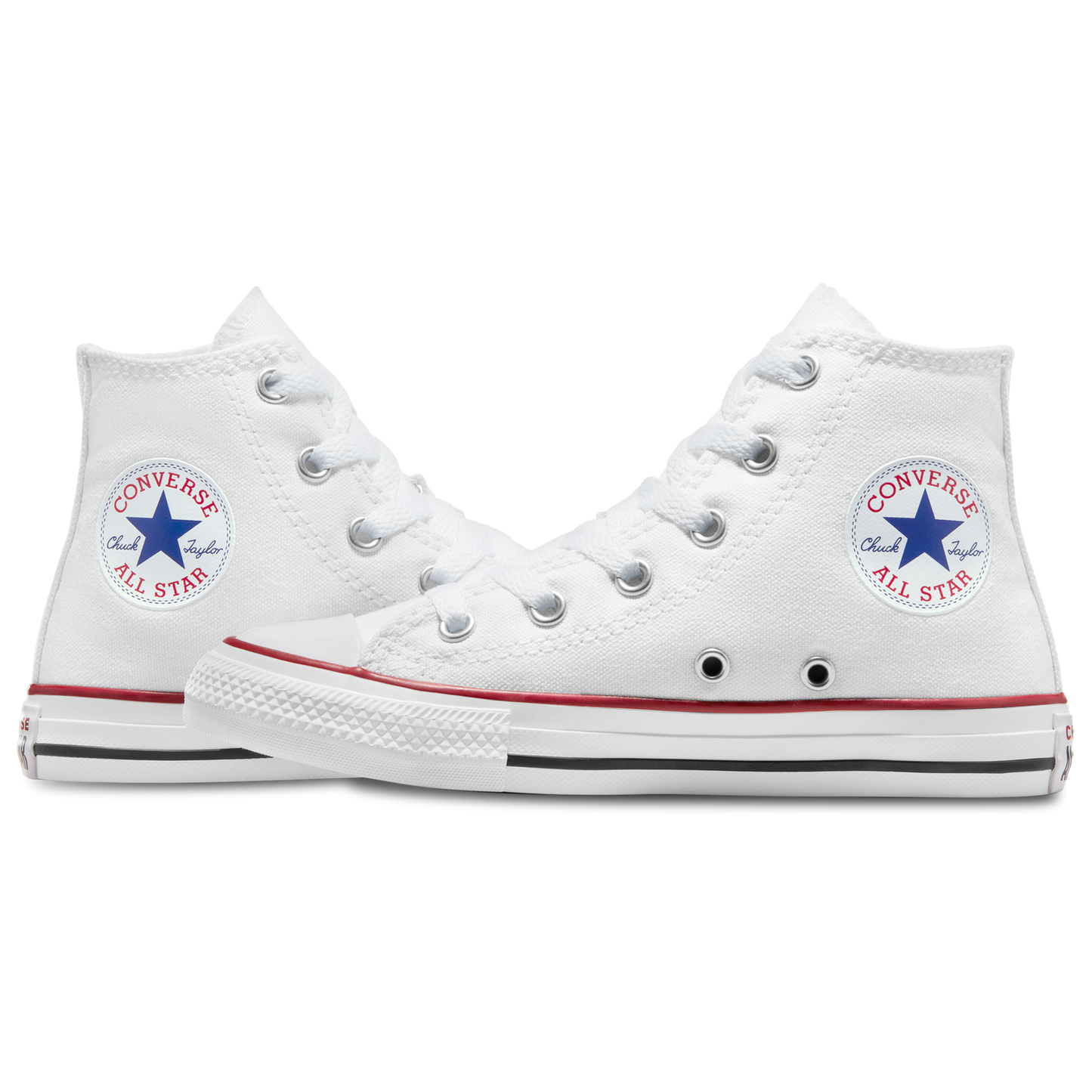 Converse All Star High Top - Boys' Preschool - Optical White/White