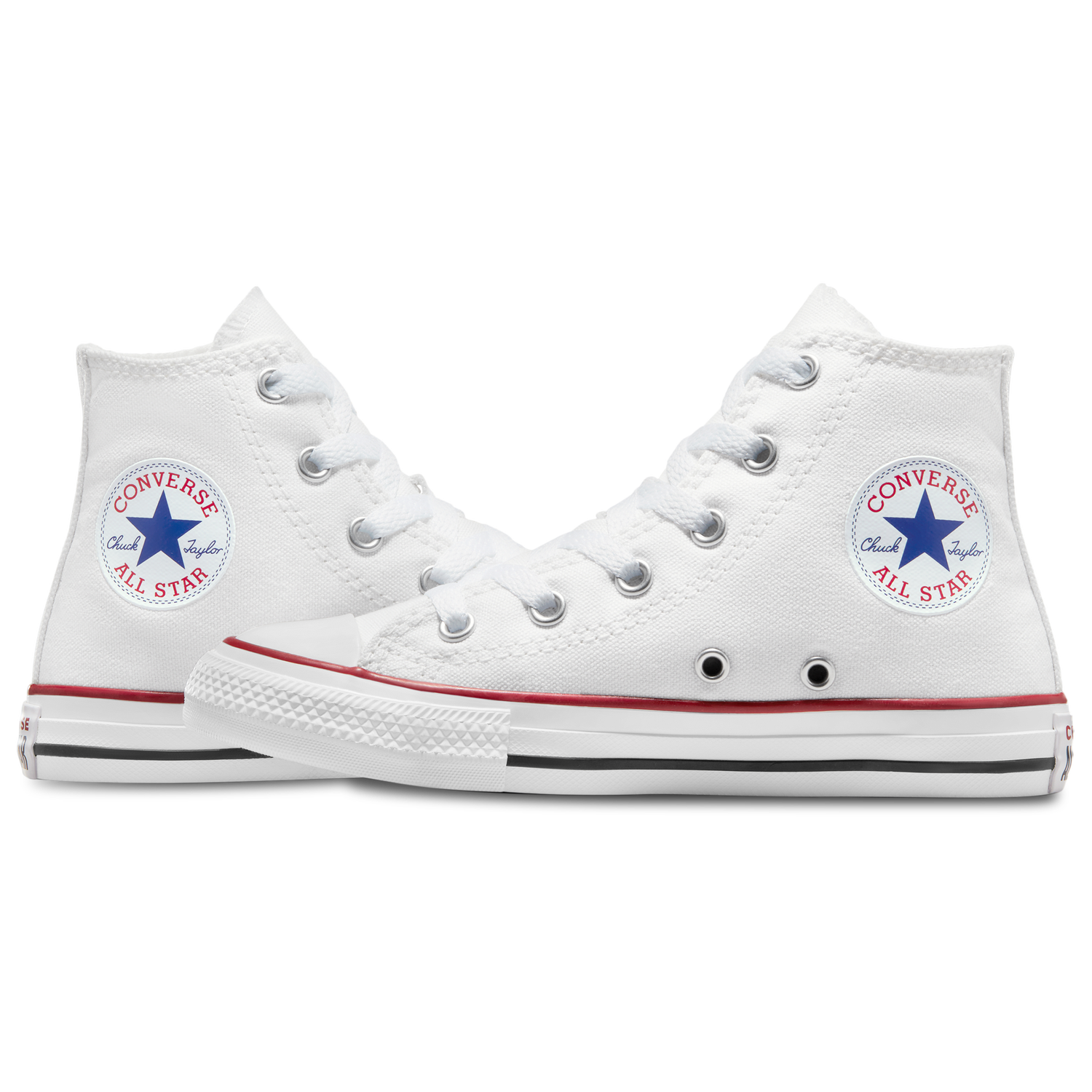 Converse All Star High Top - Boys' Preschool - Optical White/White