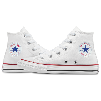 Converse All Star High Top - Boys' Preschool - Optical White/White