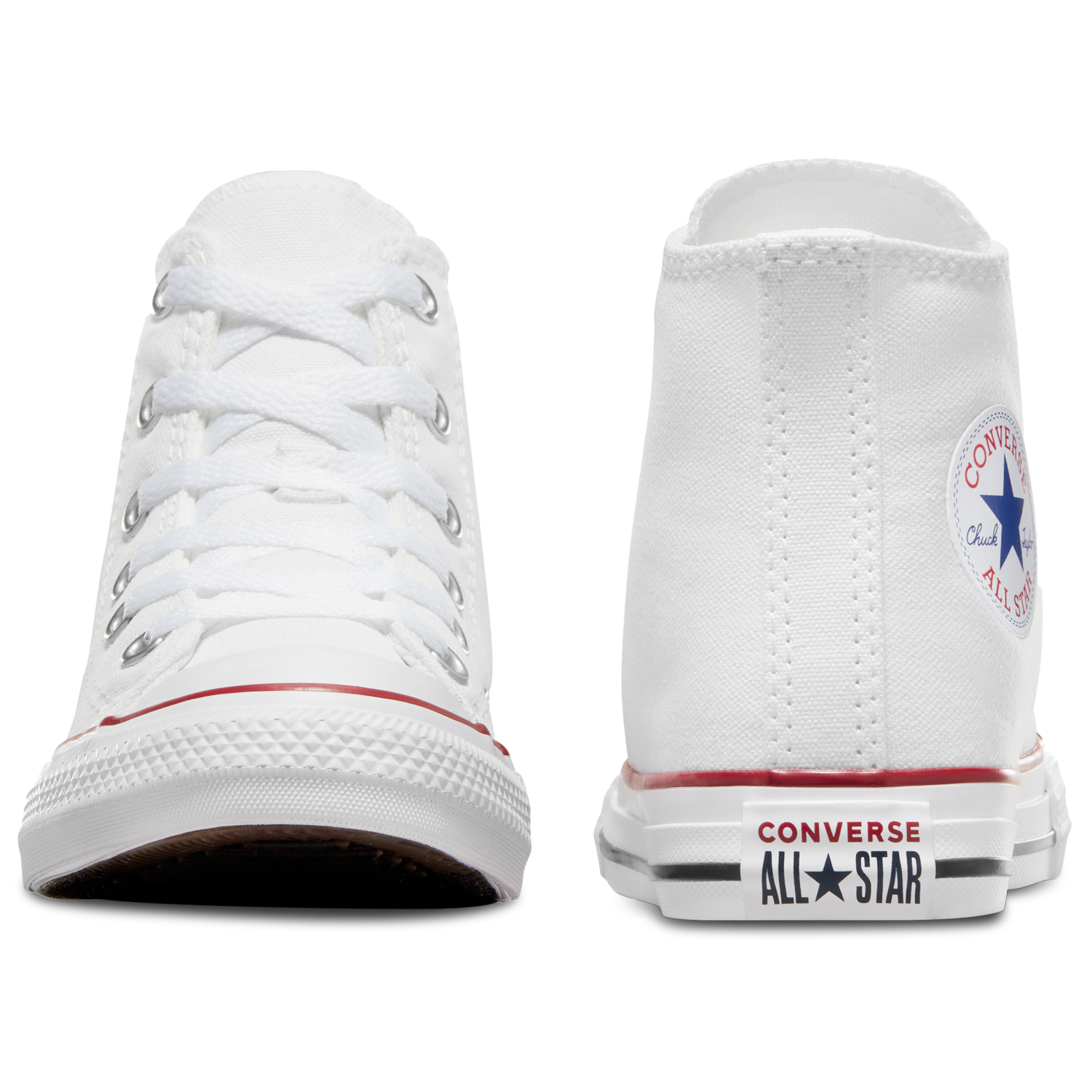Converse All Star High Top - Boys' Preschool - Optical White/White