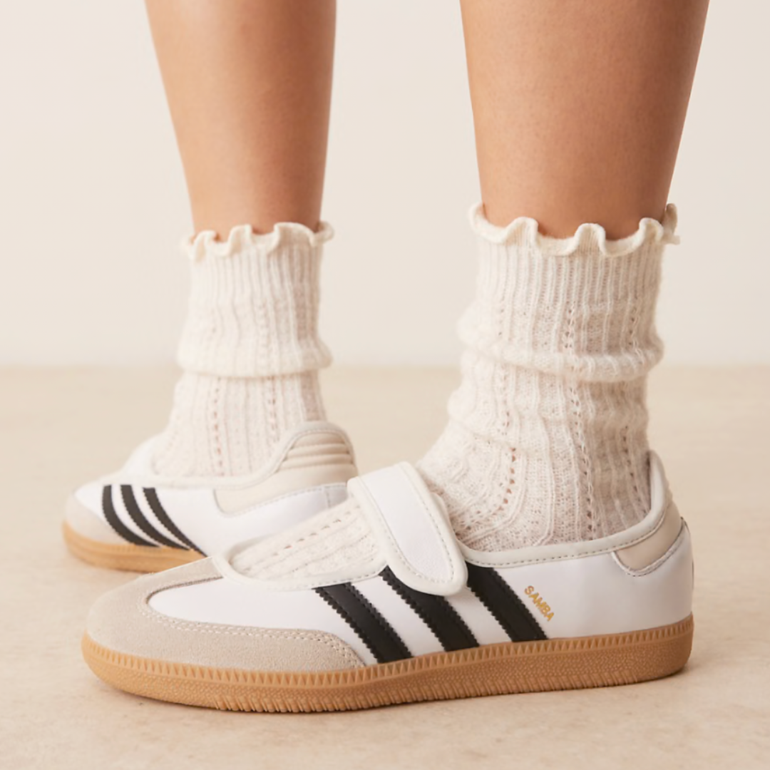 adidas Samba Jane White Black Women's