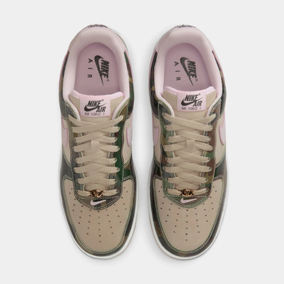 Air force 1 Low "Patent Camo pink"