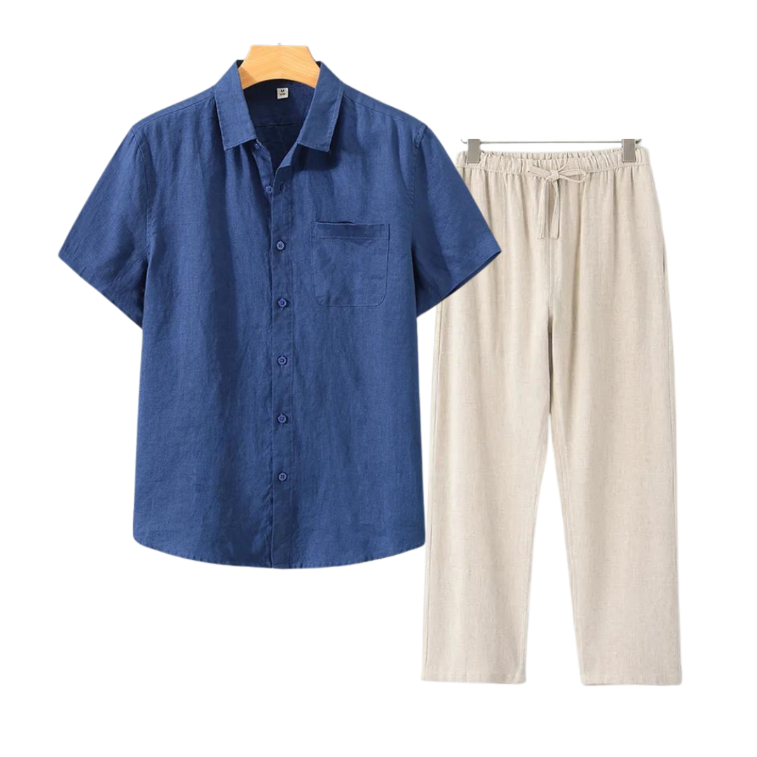 TheighT Linen Set (Short)