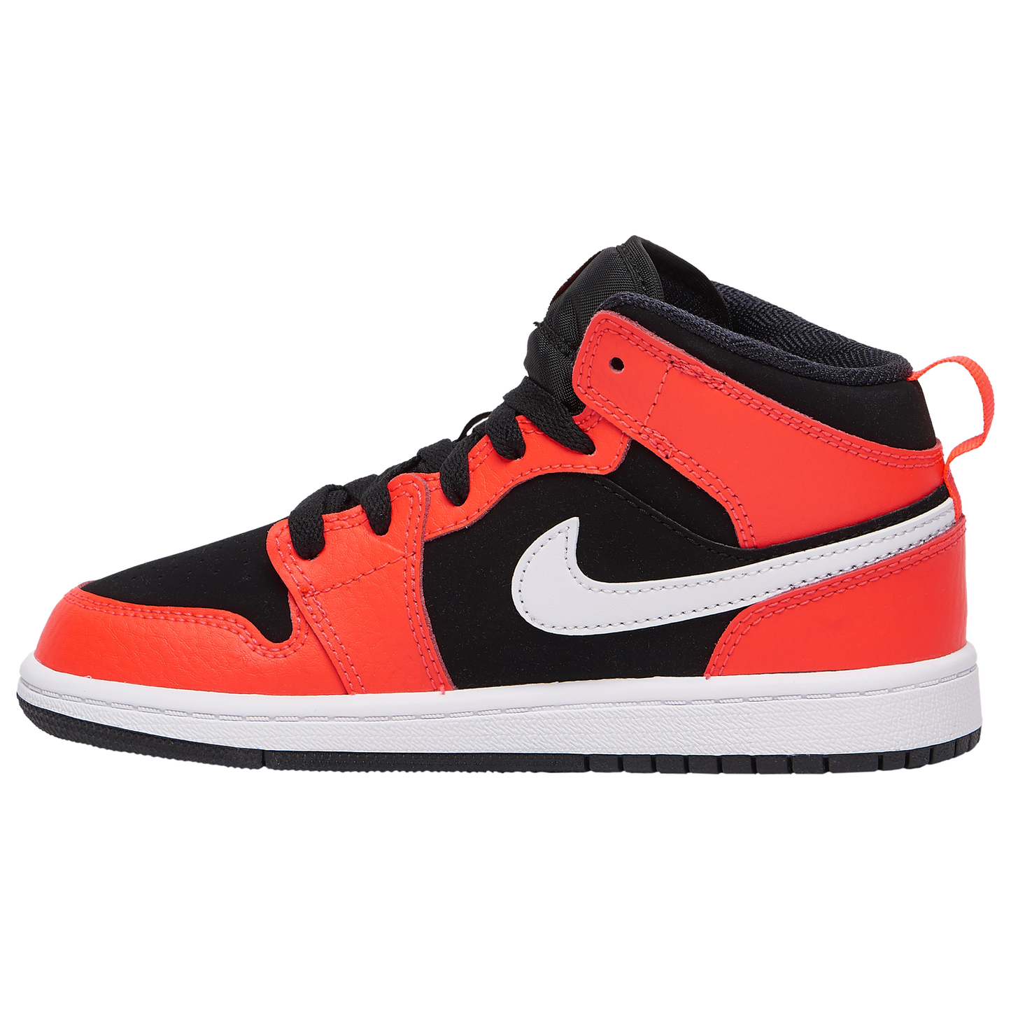 Jordan AJ 1 Mid - Boys' Preschool - Infrared 23/Black/White