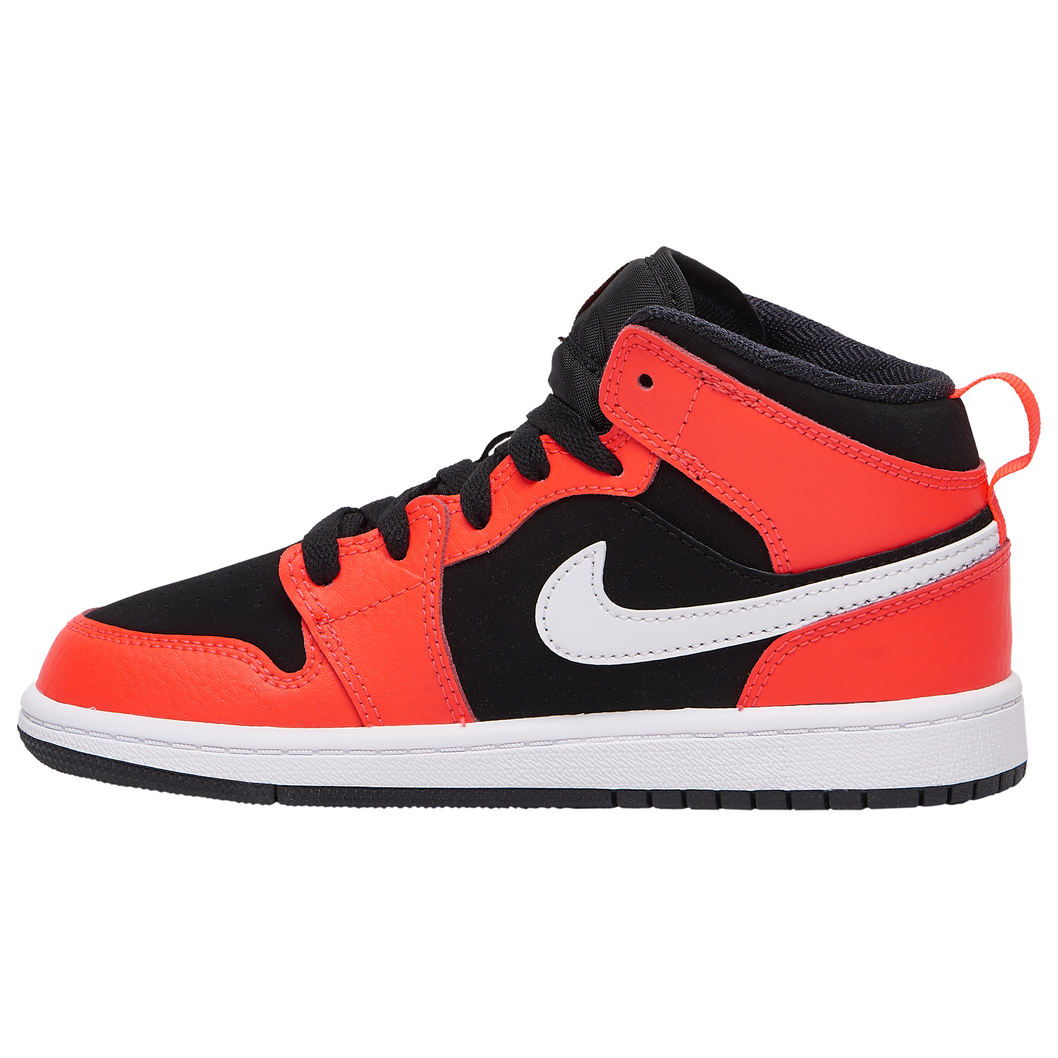 Jordan AJ 1 Mid - Boys' Preschool - Infrared 23/Black/White