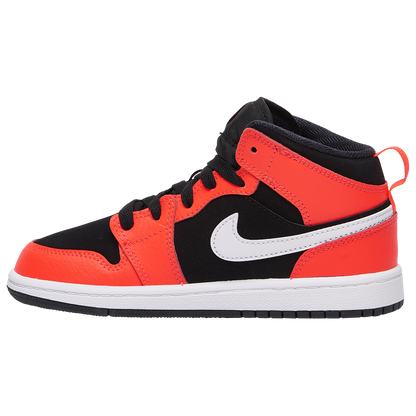 Jordan AJ 1 Mid - Boys' Preschool - Infrared 23/Black/White