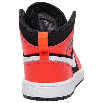 Jordan AJ 1 Mid - Boys' Preschool - Infrared 23/Black/White