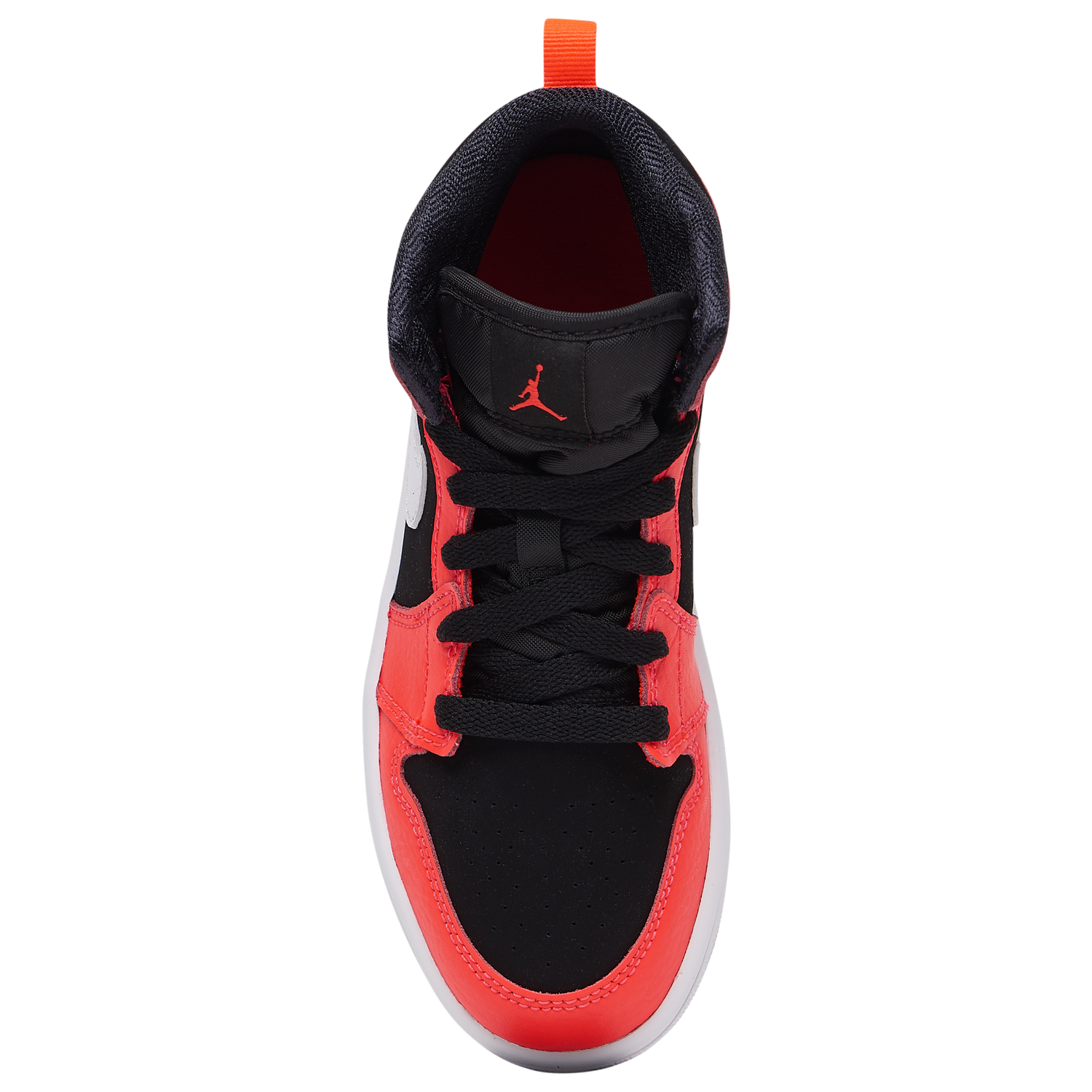Jordan AJ 1 Mid - Boys' Preschool - Infrared 23/Black/White