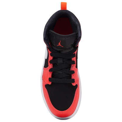 Jordan AJ 1 Mid - Boys' Preschool - Infrared 23/Black/White