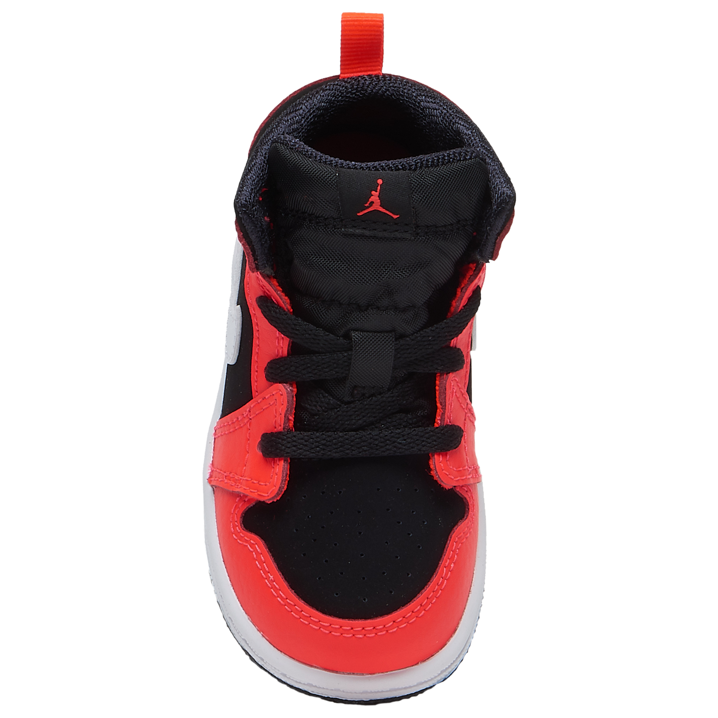 Jordan AJ 1 Mid - Boys' Toddler - Black/White/Infrared 23