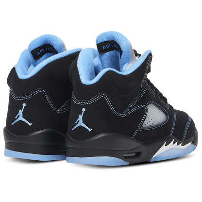 Jordan Retro 5 - Boys' Grade School - Blue/Black