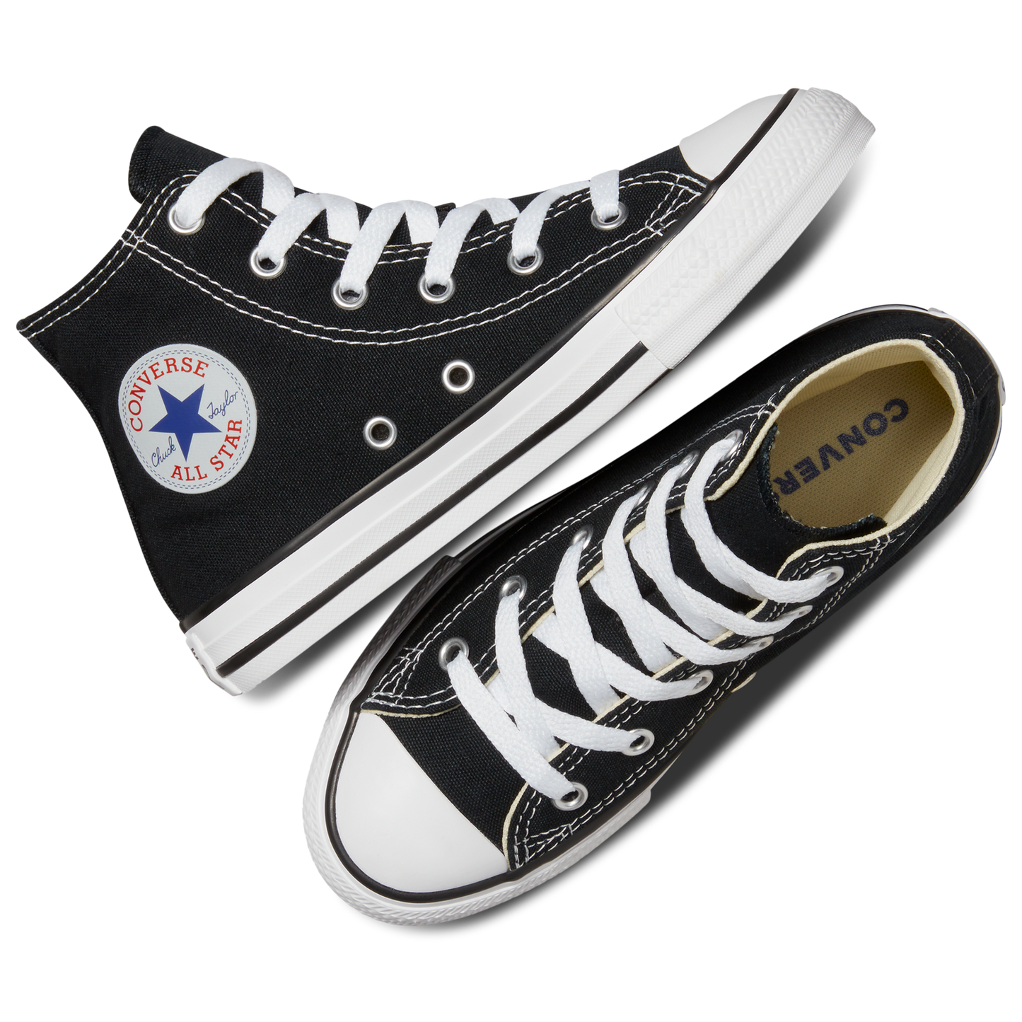 Converse All Star High Top - Boys' Preschool - White/Black