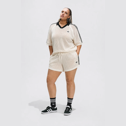 Knitted Crochet Set (Shorts + Polo Shirt)