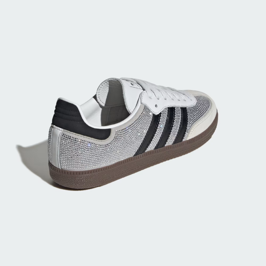 Samba OG "Crystal White Rhinestones"
