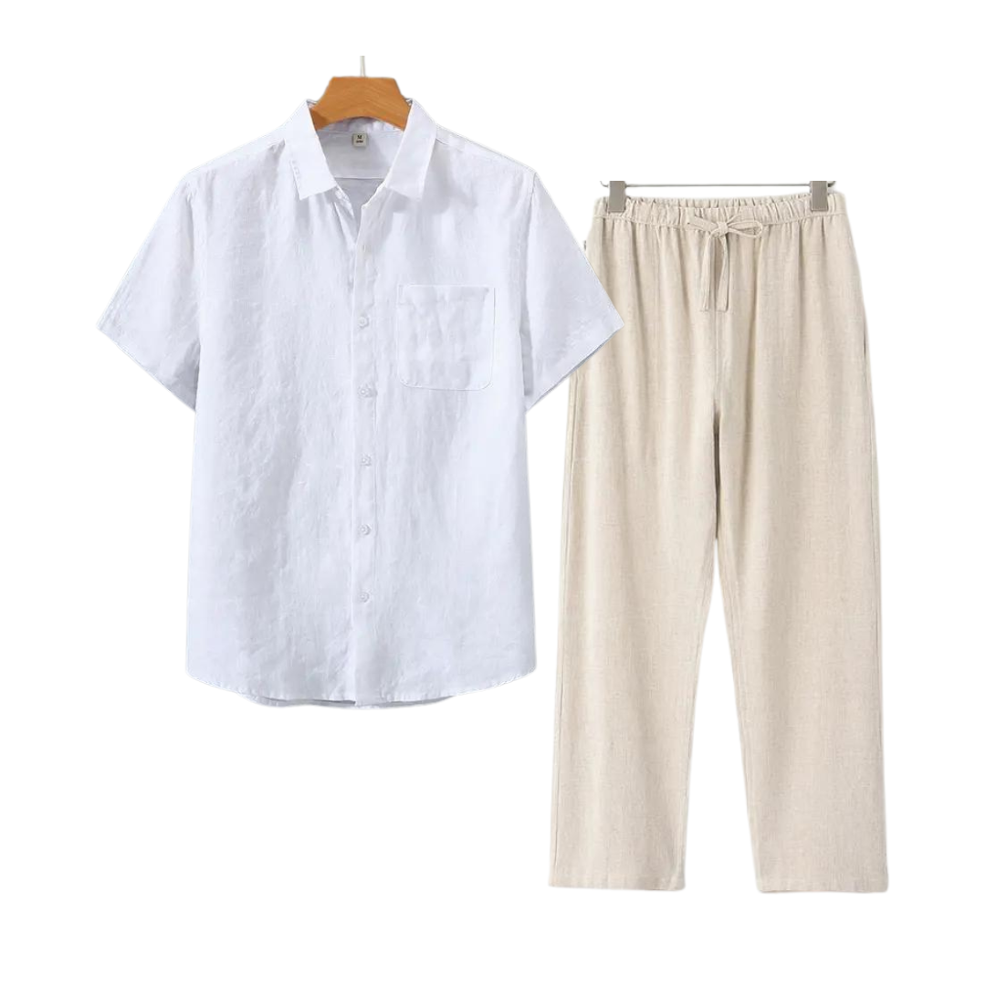 TheighT Linen Set (Short)