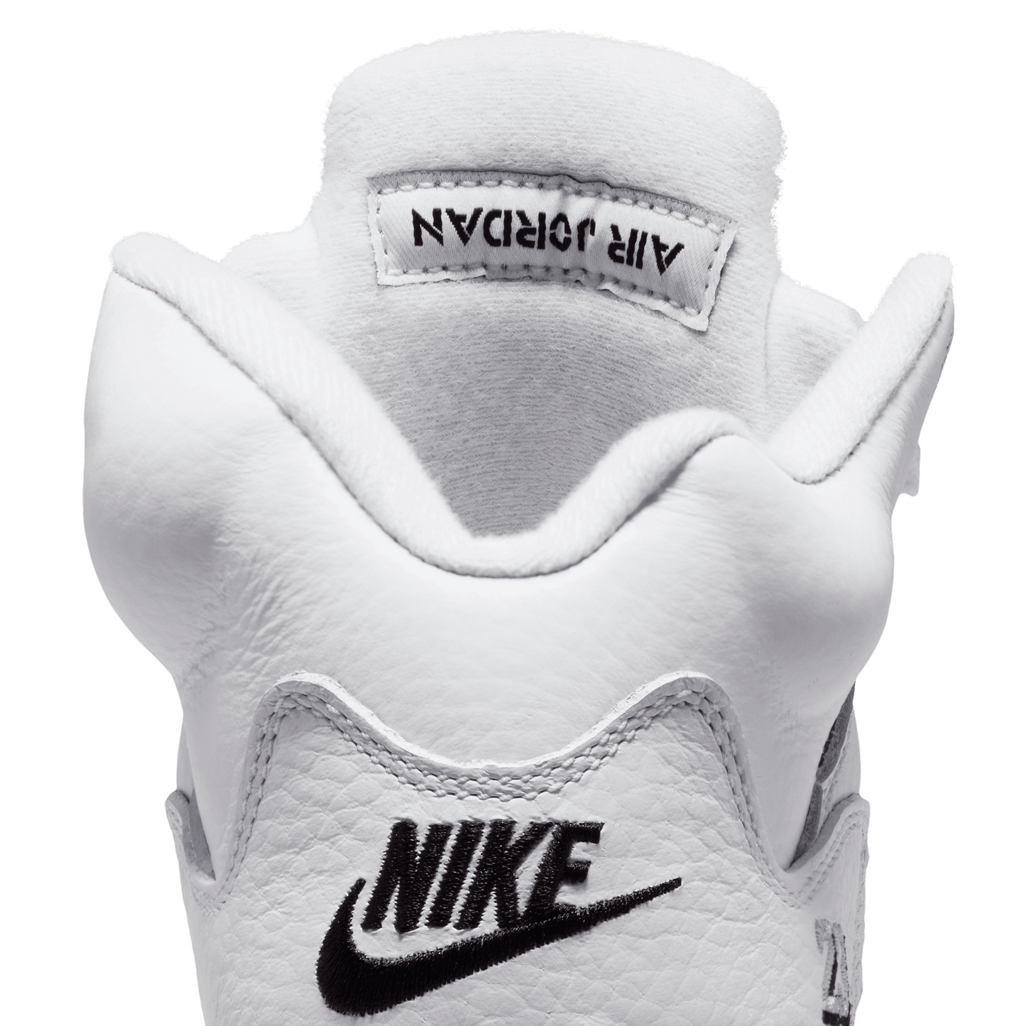 Jordan Retro 5 - Boys' Grade School - White/Silver/Black