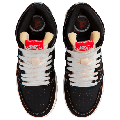 Jordan Retro 1 High OG - Boys' Grade School - Black/Red/White