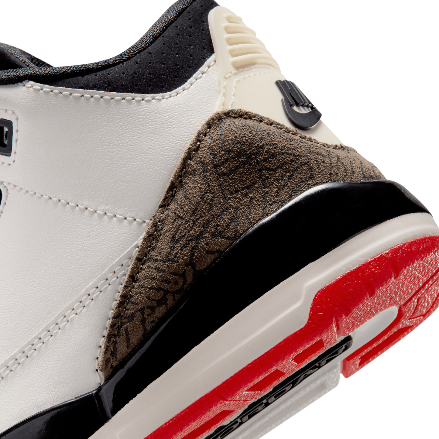 Jordan Retro 3 - Boys' Preschool - White/Black/Tan