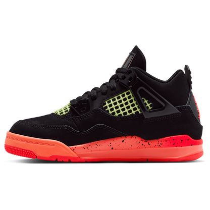 Jordan Retro 4 - Boys' Preschool - Red/Black/Orange