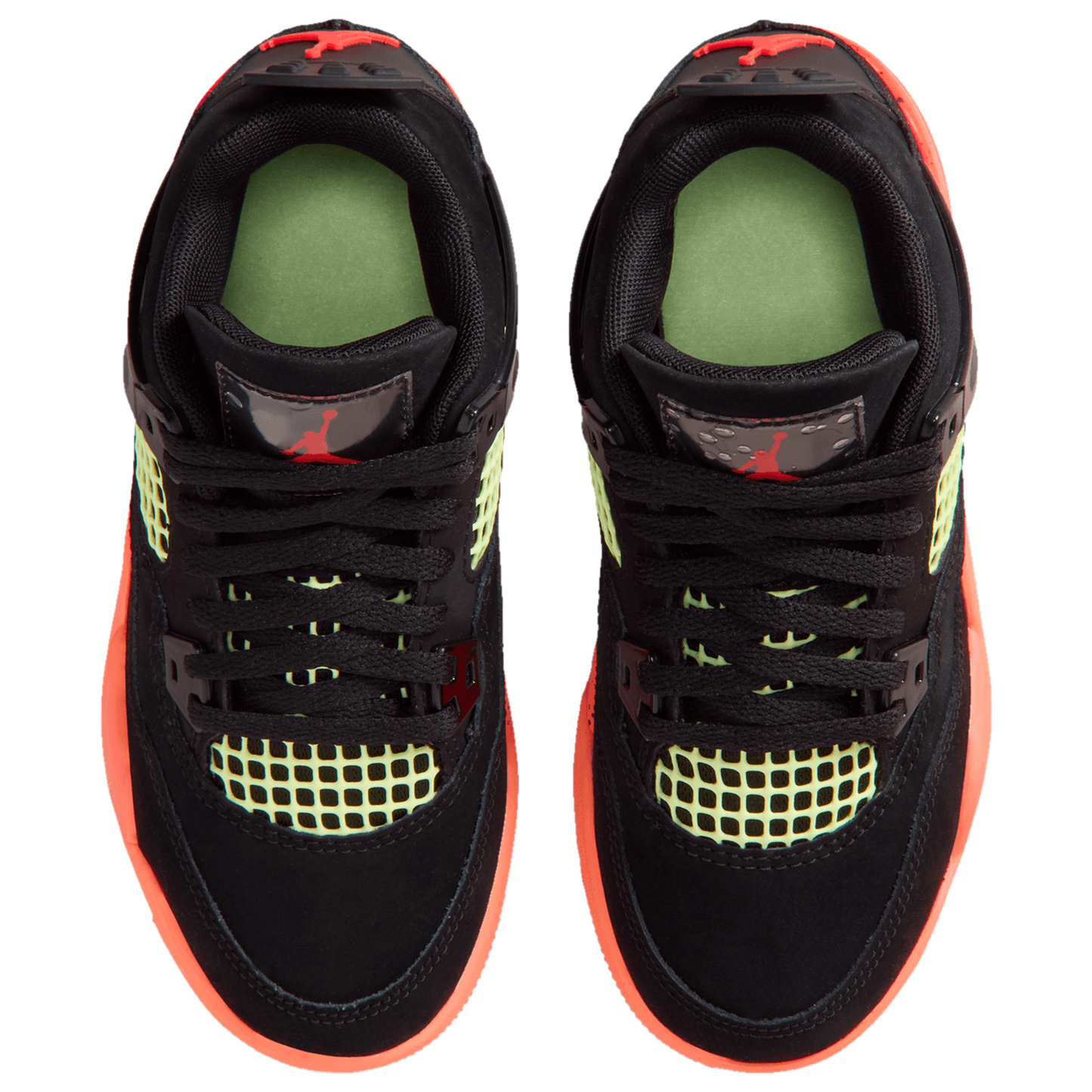 Jordan Retro 4 - Boys' Preschool - Red/Black/Orange